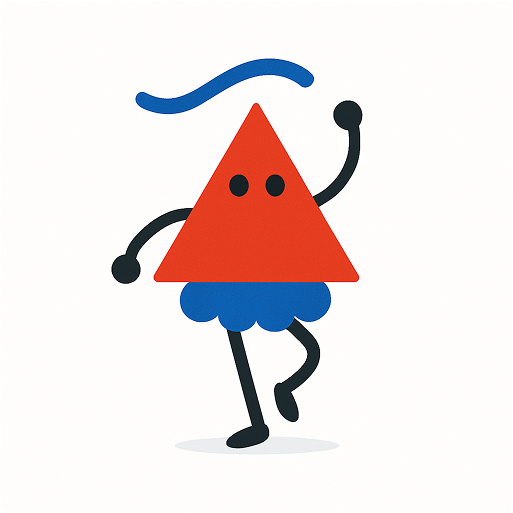 Mascot Triangle Dance - 創意舞動的三角形